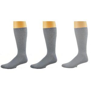 Diabetic Arthritic Cotton Crew 3 Pr Socks